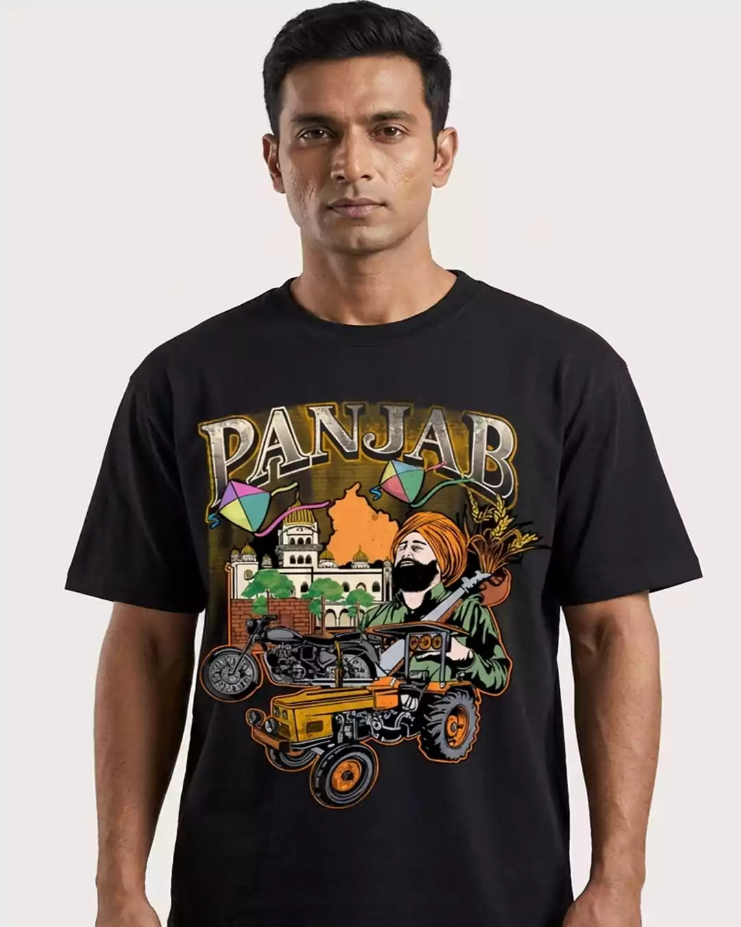 Panjab Pride T-Shirt (Black)