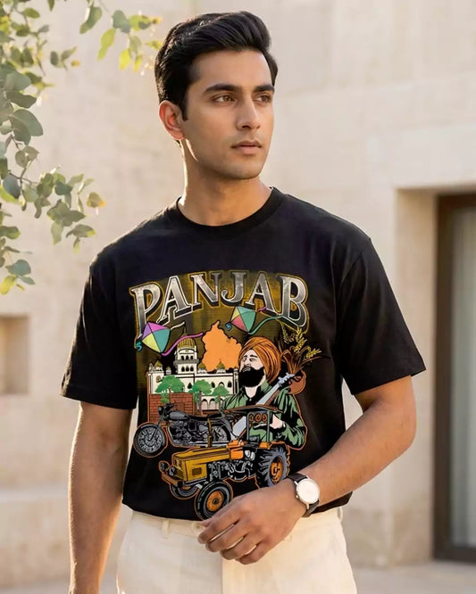 Panjab Pride T-Shirt (Black)