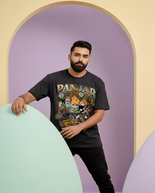 Panjab Pride T-Shirt (Black)