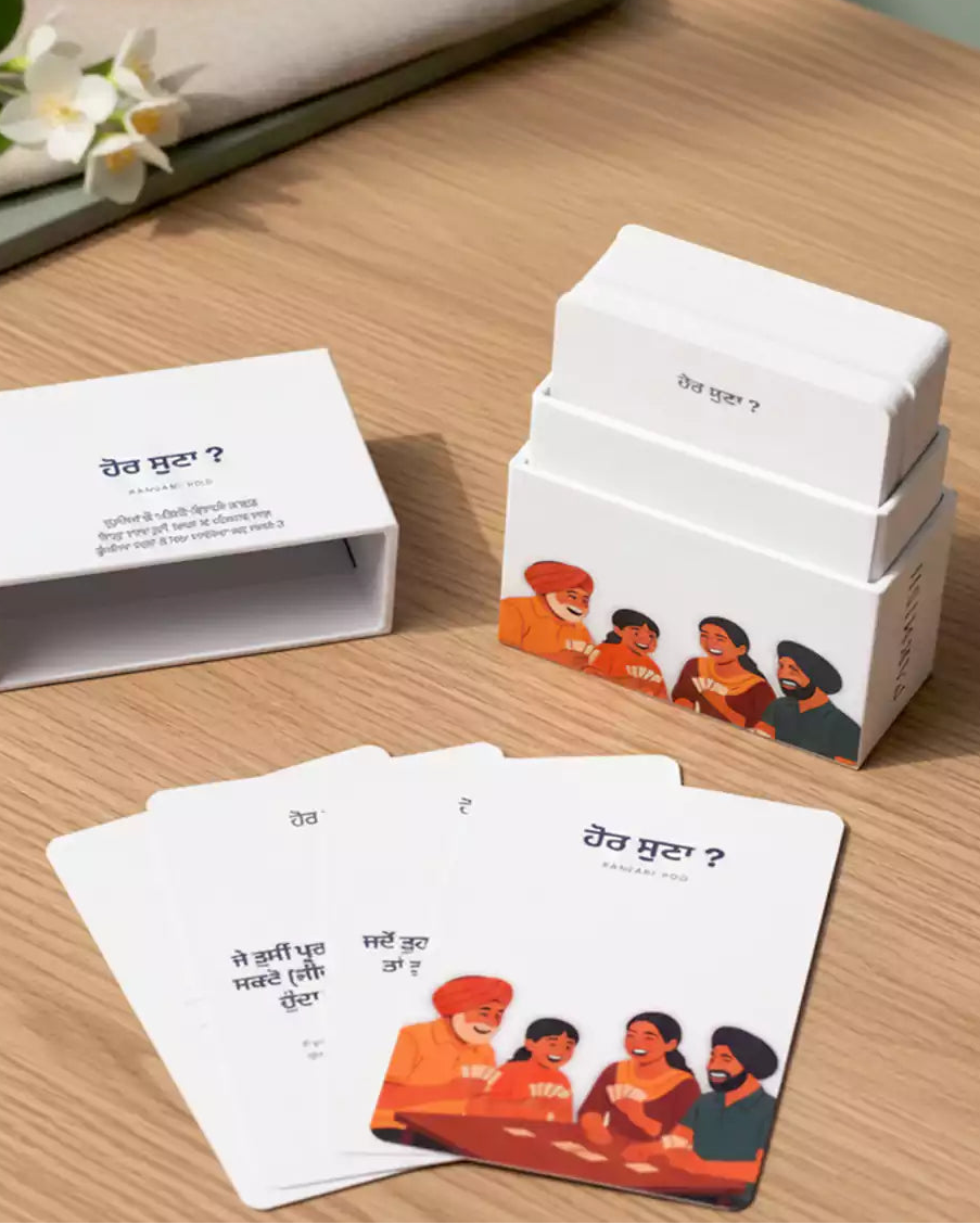 Panjabi Conversation Cards - Hor Sna?