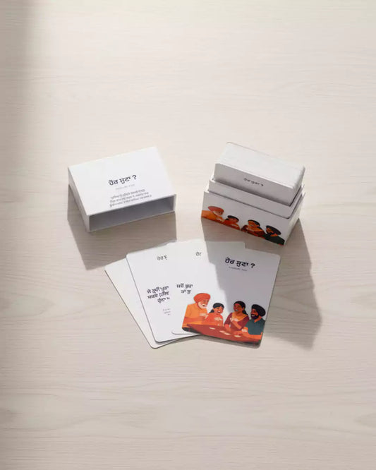 Panjabi Conversation Cards - Hor Sna?